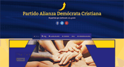 Desktop Screenshot of alianzademocratacristiana.com